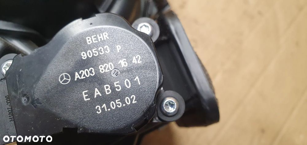 Wentylator dmuchawa nagrzewnica tył Mercedes ML W163 A1638300308 - 9