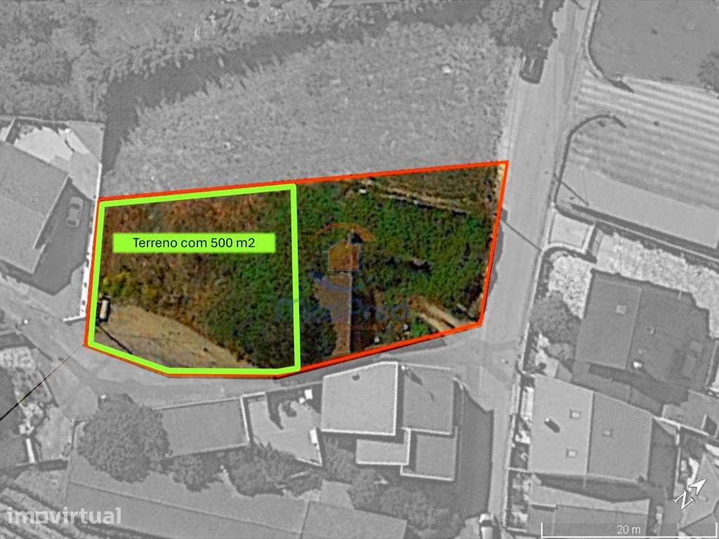 Terreno urbano 450 m2 | Arneiros, Ventosa TVD - Grande imagem: 2/3