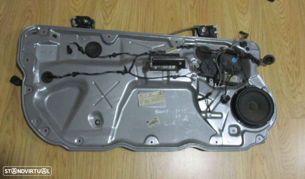 Elevador vidro VW Volkswagen Polo 3 portas Esquerdo 2002 a 2008 - 1