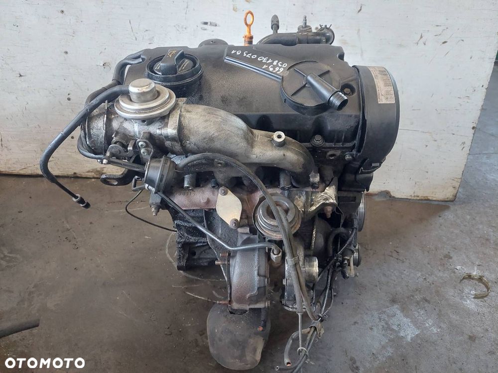 SILNIK POMPOWTRYSKI TURBO PASSAT B5 1.9 TDI AVF 038145702E 038130073BA - 8