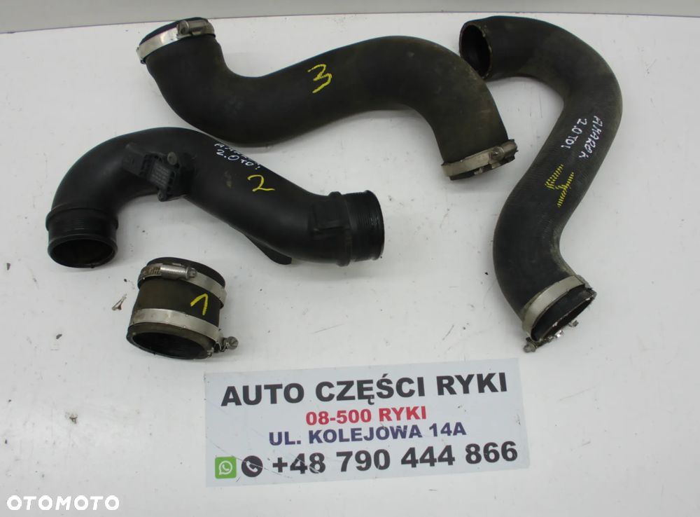 VW Amarok 2H 2011 2.0TDI BI turbo Przewody intercooler Rura - 2