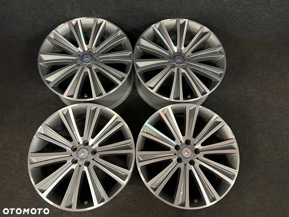 Alufelgi Mercedes S-Klasa W222, W221, E-Klasa W213, GLC, GLK 20 cali 5x112 4szt. Ładne z czujnikami! - 3