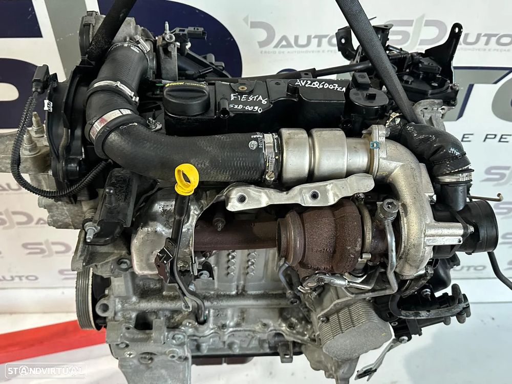 Motor (KVJA) - Ford Fiesta VI 1.4 TDCi (2012) - 4