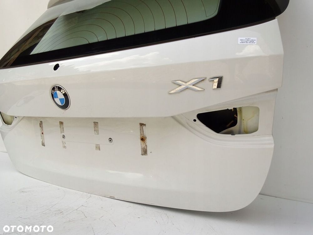 KLAPA TYŁ TYLNA BAGAŻNIKA Z SZYBĄ ALPINWEISS III 300 BMW X1 E84 09-15r - 8