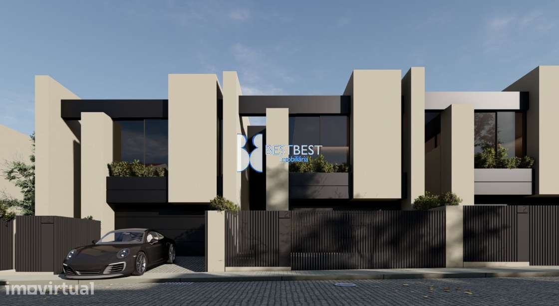 MORADIAS T3,GAVETO,DESIGNE MODERNO, TERRENO E ACABAMENTOS PREMIUM - Grande imagem: 2/16