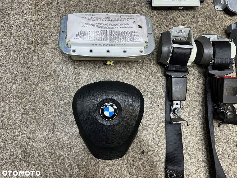 Poduszka kierowcy pasazera pasy naboje zapinki modul AIRBAG BMW X3 F25 KPL - 2