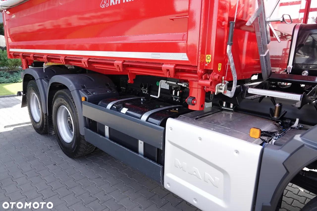 MAN TGS 33.440 / 6X4 / WYMIEŃ SWÓJ STARY NA NOWY / WYWROTKA 3 STRONNA / HYDROBURTA / BORDMATIC / KH-KIPPER / FABRYCZNIE NOWY / DOSTĘPNY OD RĘKI - 24