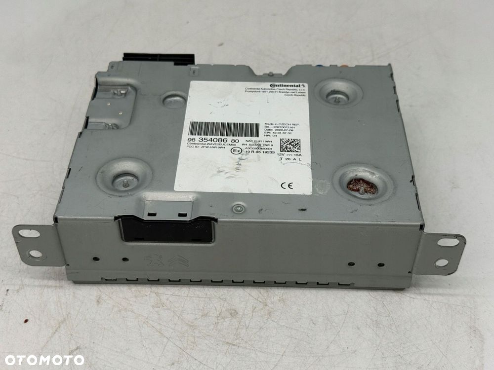 stacja multimedialna radio citroen jumpy 9835408680 - 2