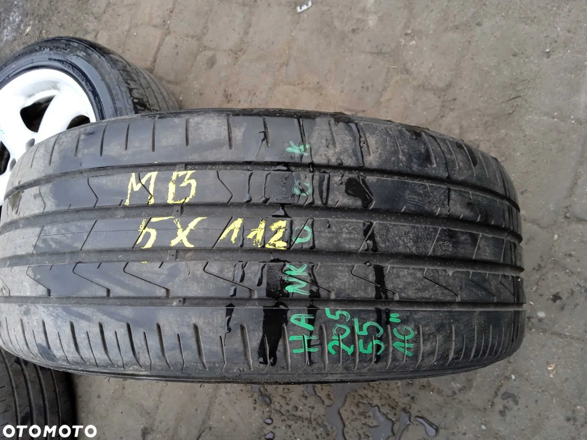 KOMPLET KÓŁ MERCEDES W203 5x112 16' ET35 - 5