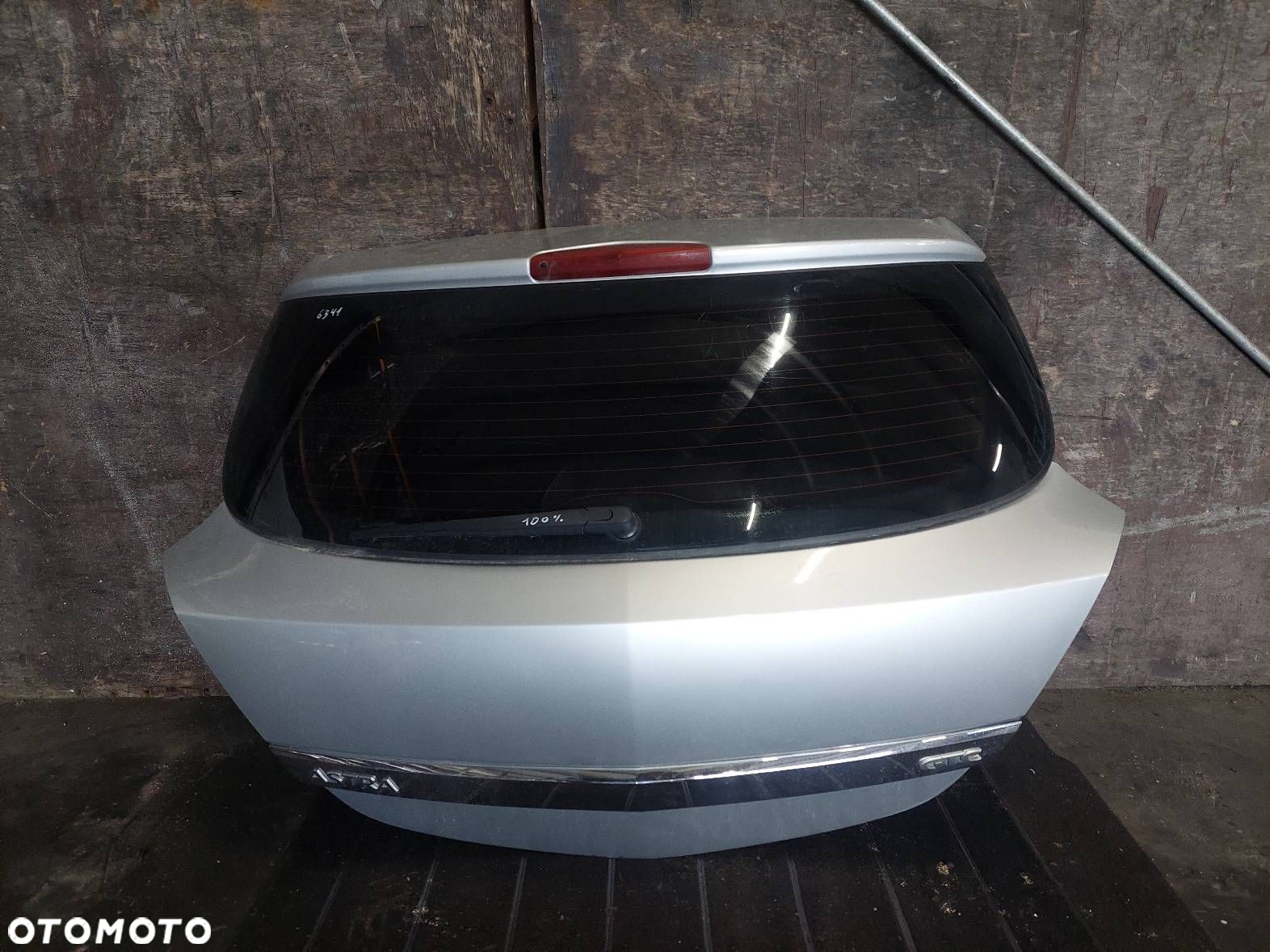 KOMPLETNY TYŁ KLAPA BAGAŻNIKA ZDERZAK LAMPY OPEL ASTRA H 3D GTC Z157 - 7
