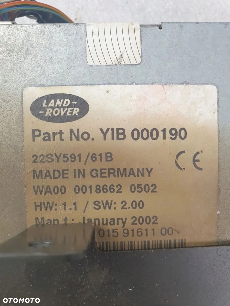 NAWIGACJA GPS YIB 000190 Range Rover VOGUE L322 - 5