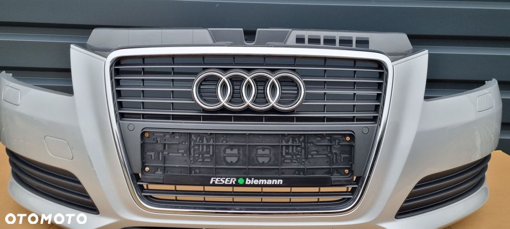 AUDI A3 8P0 LIFT 09-12 Zderzak przód oryginał MB036 - 3