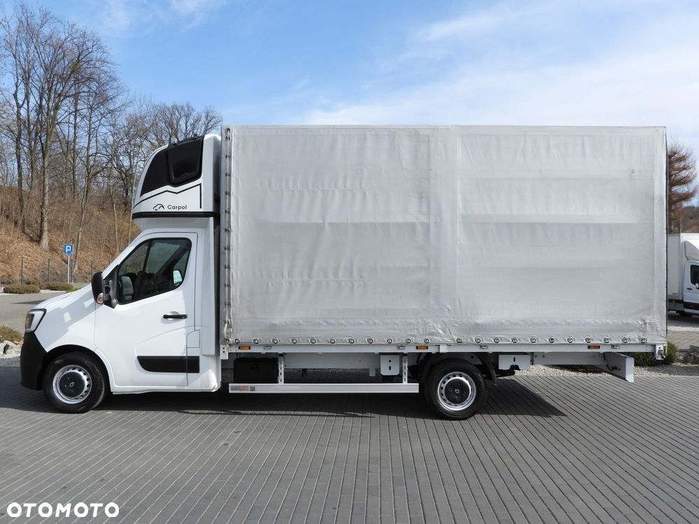 Renault MASTER PLANDEKA 10 PALET WEBASTO TEMPOMAT LEDY PNEUMATYKA KLIMATYZACJA  165KM - 10