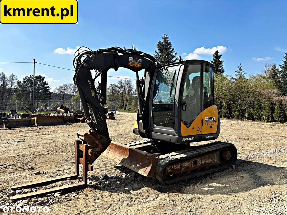 Mecalac 6 MCR MINI-KOPARKA 2014R. MTH: 2887! | 8 MCR  JCB 8055 8050 55 Z 51 Z VOLVO ECR 48 CAT 305 KUBOTA KV YANMAR VIO KOMATSU PC50 - 19