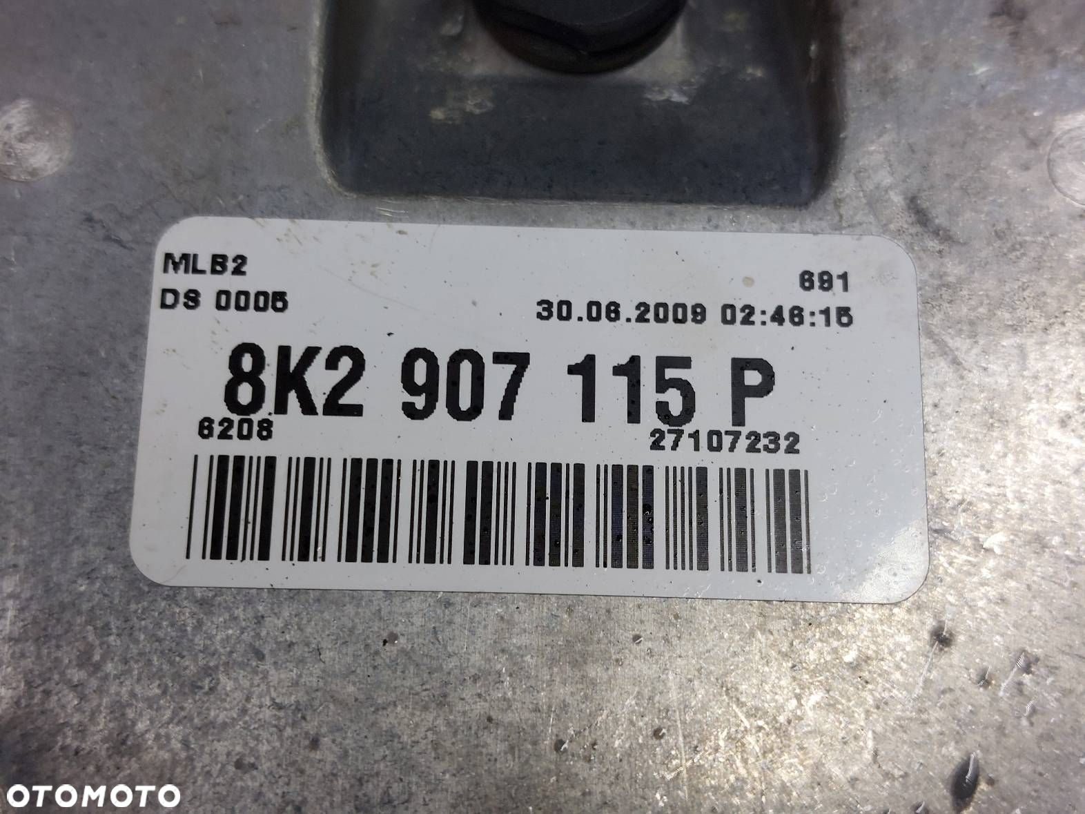 ZESTAW STARTOWY AUDI A5 8T 2.0 TFSI 8K2907115P 8K2907115D 8K0909131C - 4