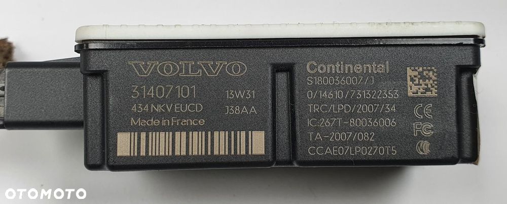 MODUŁ STEROWNIK ALARMU VOLVO V70 III 31407101 - 4