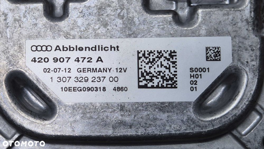 Przetwornica Moduł Lampy Xenon Audi R8 420 OE ORYGINAŁ ! NOWA !! - 8