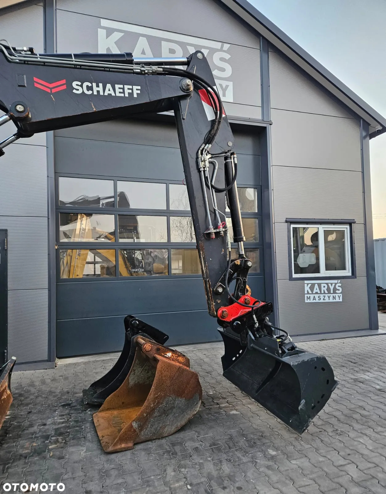 Terex KOPARKA KOŁOWA SCHAEFF TW95 TW 95 110 85  TEREX YANMAR 2019R 5000 MTG - 9