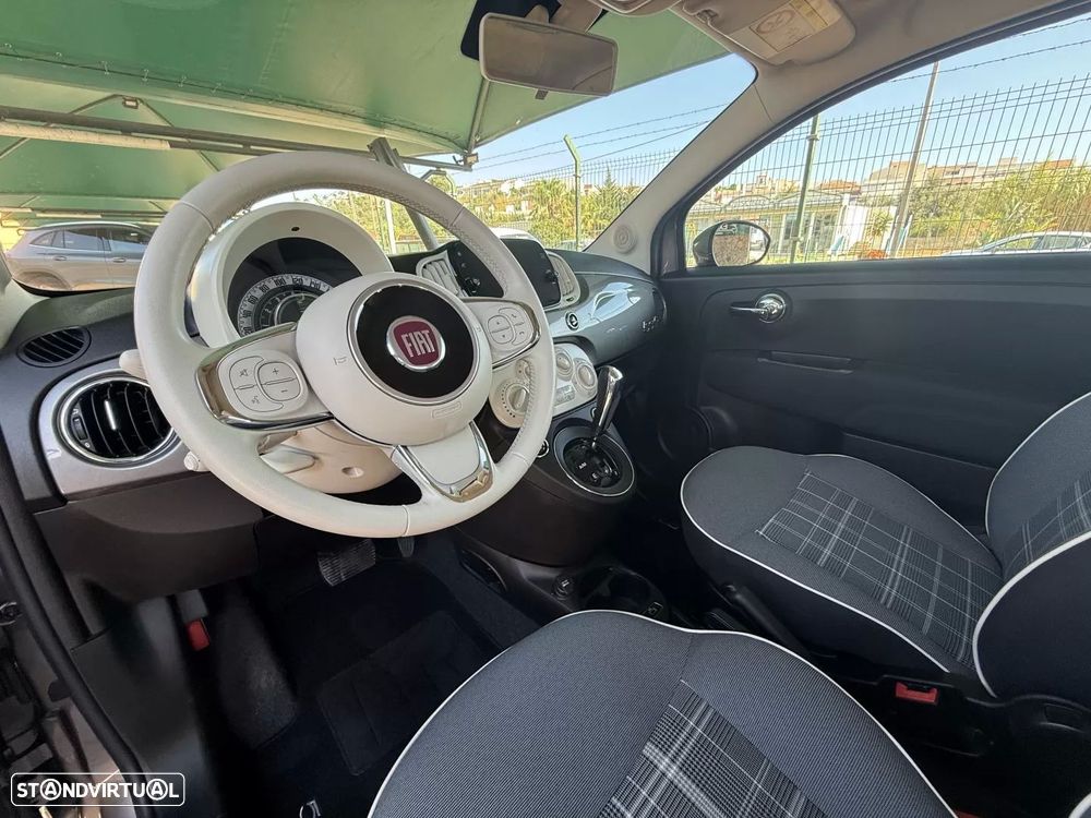 Fiat 500C 1.2 Lounge Dualogic - 8