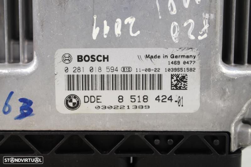 Centralina De Motor Bmw 1 (F20)  8518424 / 0281018594 / 1039S51582 - 2
