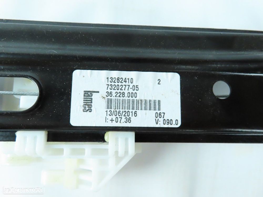 Elevador da Porta sem Motor Esquerdo/Frente Seminovo/ Original MINI MINI (F55) 5... - 3