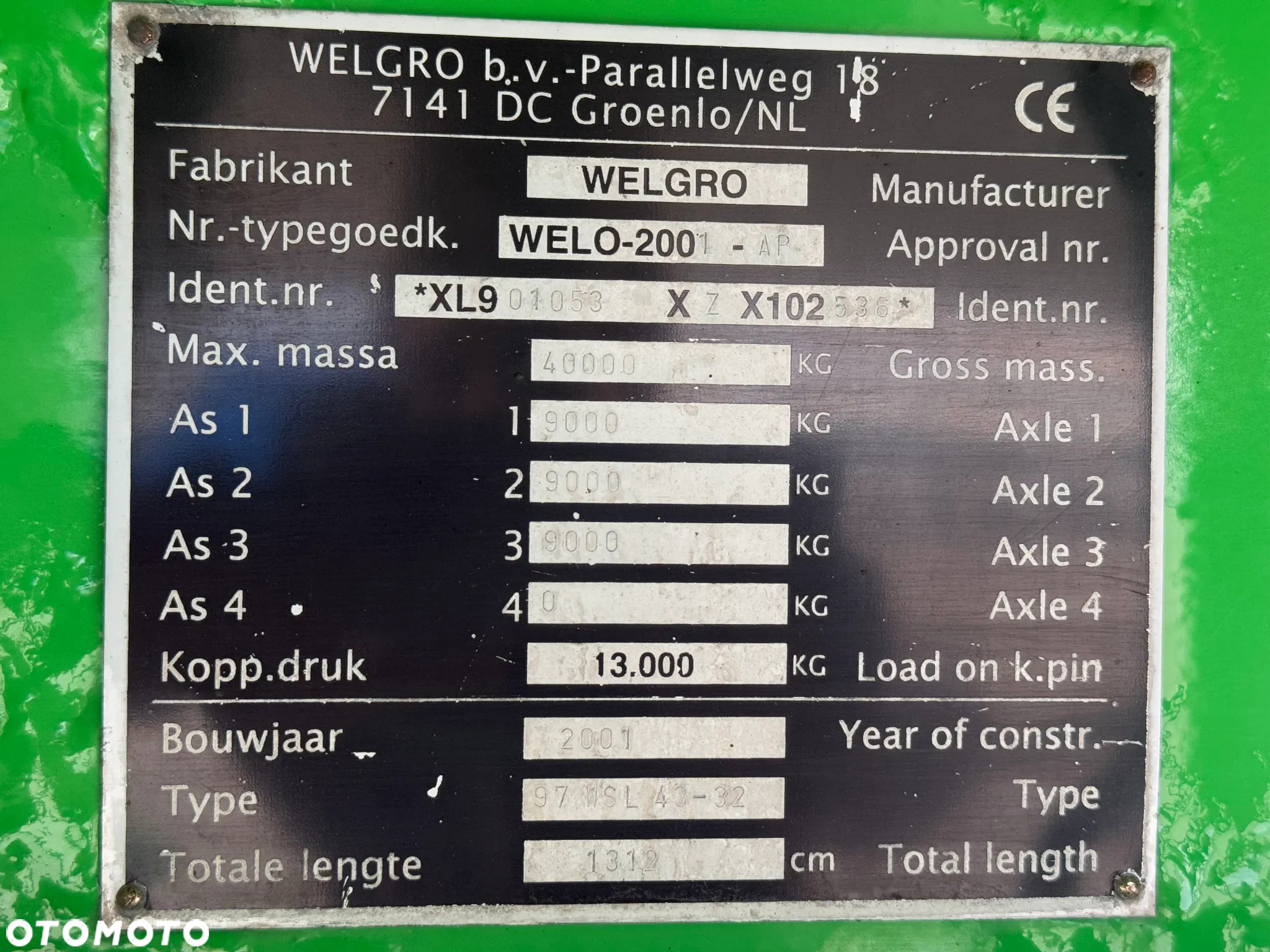 Welgro Beczka do paszy Silos Paszowóz 2001 rok - 8