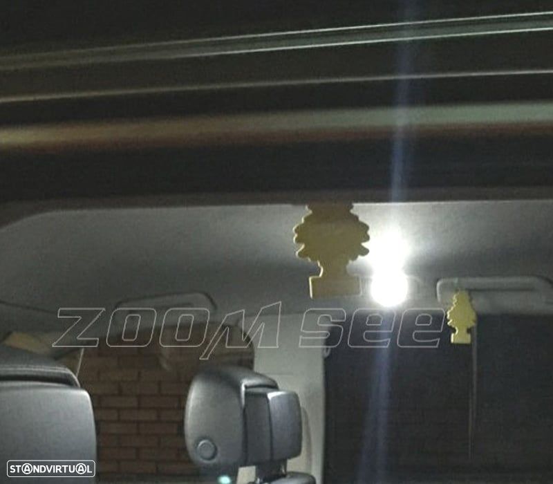 KIT COMPLETO 13 LAMPADAS LED INTERIOR PARA VOLKSWAGEN VW CADDY MK 3 MKIII 04-14 - 4