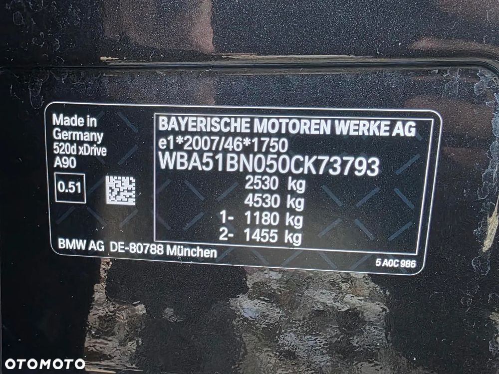 BMW Seria 5 2022