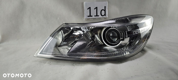 SKODA OCTAVIA II LIFT XENON SKRĘTNY LEWY REFLEKTOR LAMPA LEWA 1Z1941015G