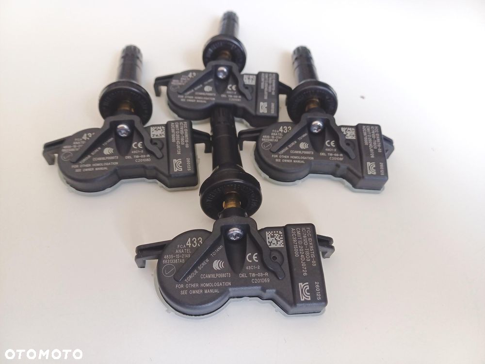 4x Czujnik ciśnienia kół TPMS USA Chrysler Pacifica Dodge Durango - 3