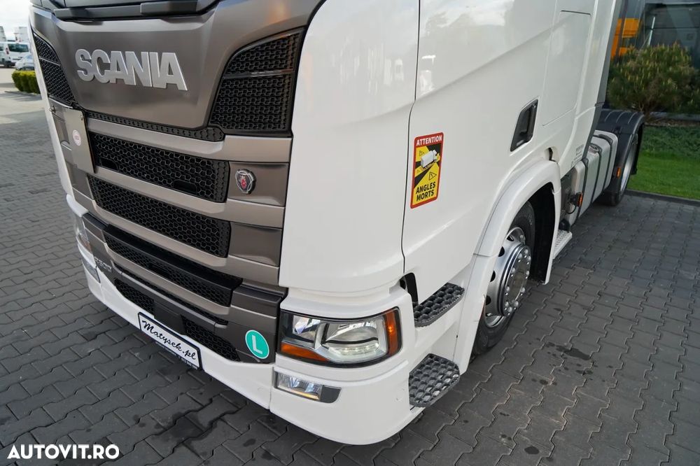 Scania R 500 / RETARDER / I-PARK COOL / PLATĂ JOSĂ / 2022 / 2 REZERVORE 1200 L - 12