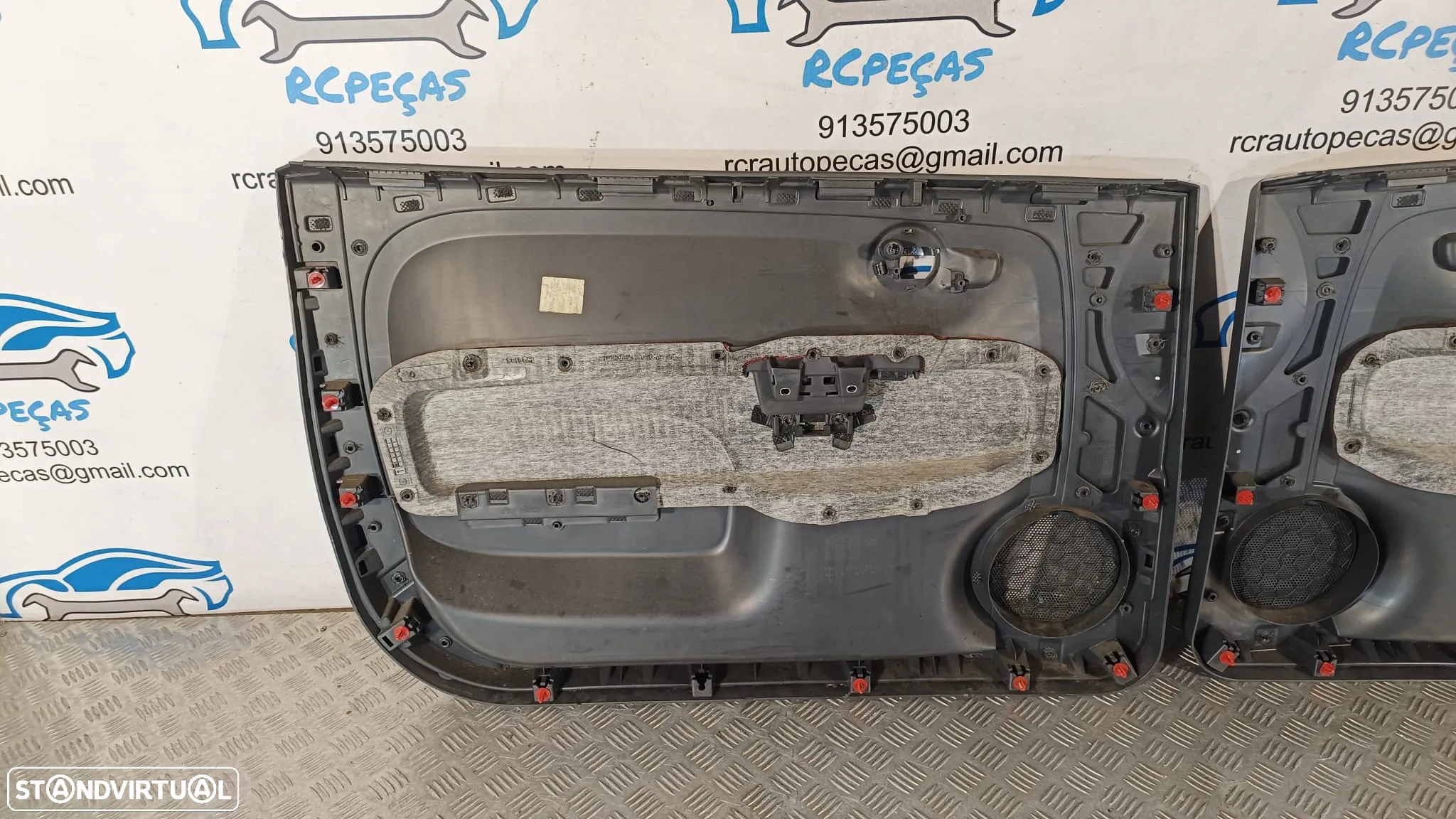 BANCOS FIAT 500 312 TECIDO QUARTELAS - 9