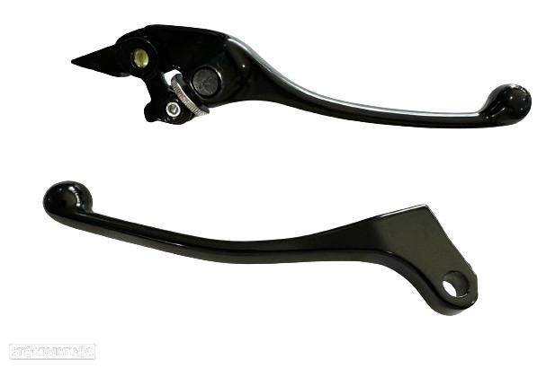 par manetes honda black - 1