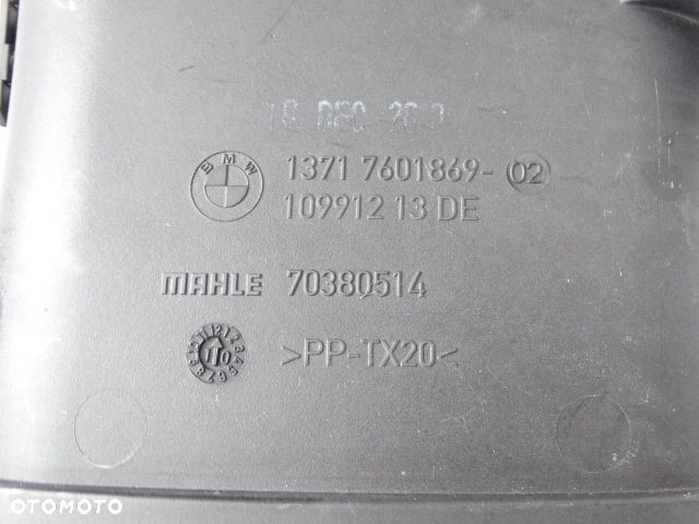 BMW X3 F25 2.8i N52 USA Obudowa Rezonator Osłona Filtra Powietrza Wlot Rura Kolanko  13717601869 7601869 13717601873 7601873 13717601871 7601871 - 10