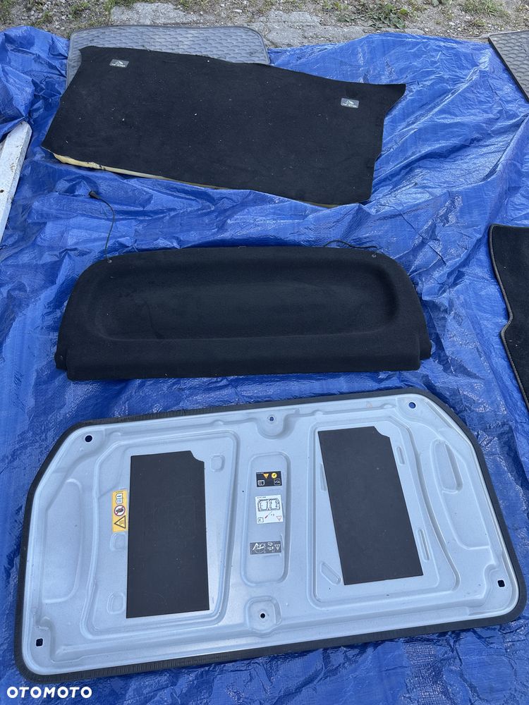 SMART 453 FORFOUR półka tylna  orginal wykładzina blacha bagażnika - 1