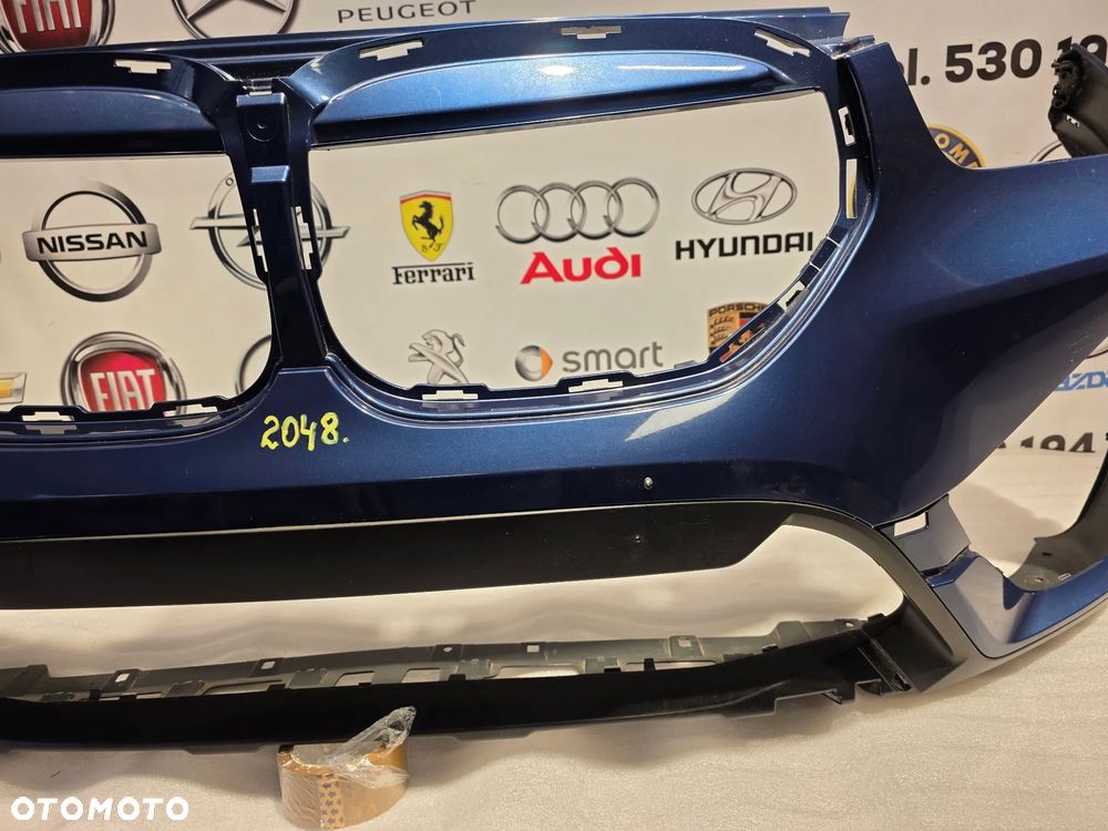 BMW X1 F48 LIFT 19- ZDERZAK PRZEDNI PRZÓD NA 6xPDC NR 51117954205 / 7954205 + 51117954209 / 7954209 NR AUKCJI NZ2048 - 15
