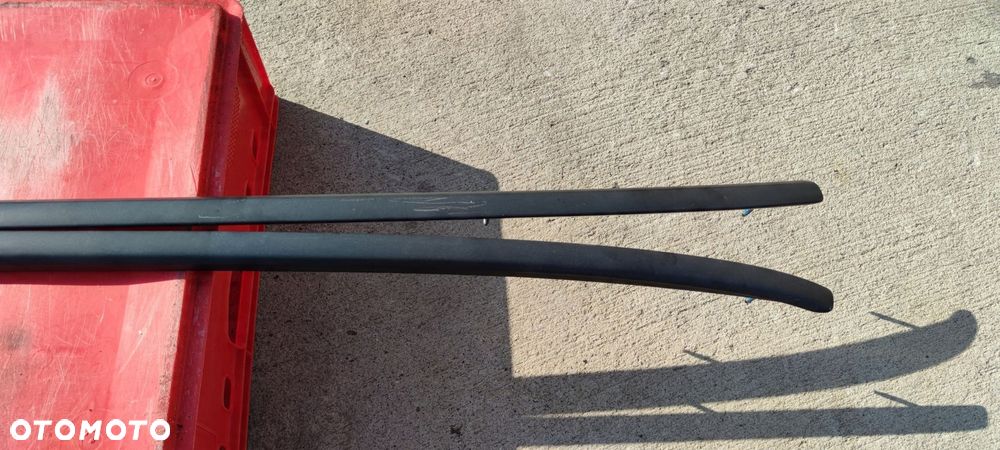 RELING DACHOWY CZARNY MAT KOMPLET AUDI A6 C6 1P9 - 3
