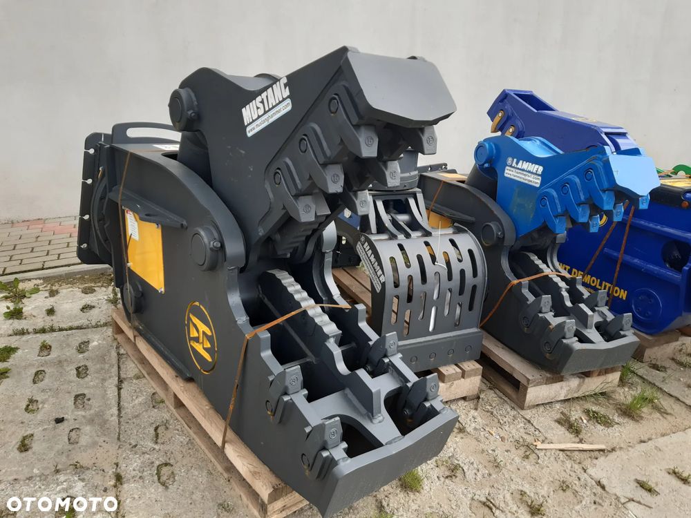 Szczęka nożyce wyburzeniowe hydrauliczna Mustang RH 16 nie RH12, RH20, RH26 12-22 tony koparka - 2