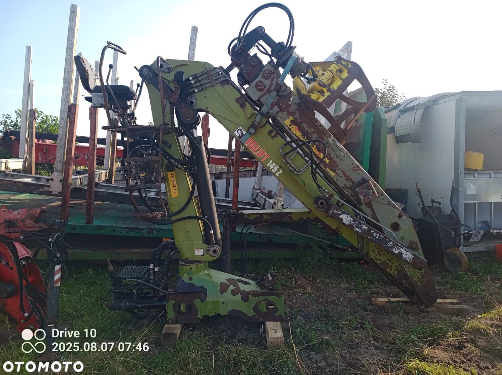 Hds Loglift 145ZT95 do drewna drzewa lasu dźwig żuraw - 1