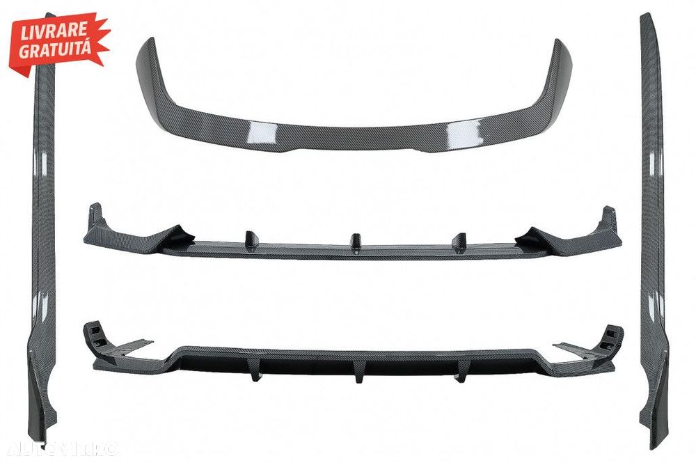 Pachet Exterior Aero BMW X7 G07 (2018-2022) M-Tech Black Knight Design - 1