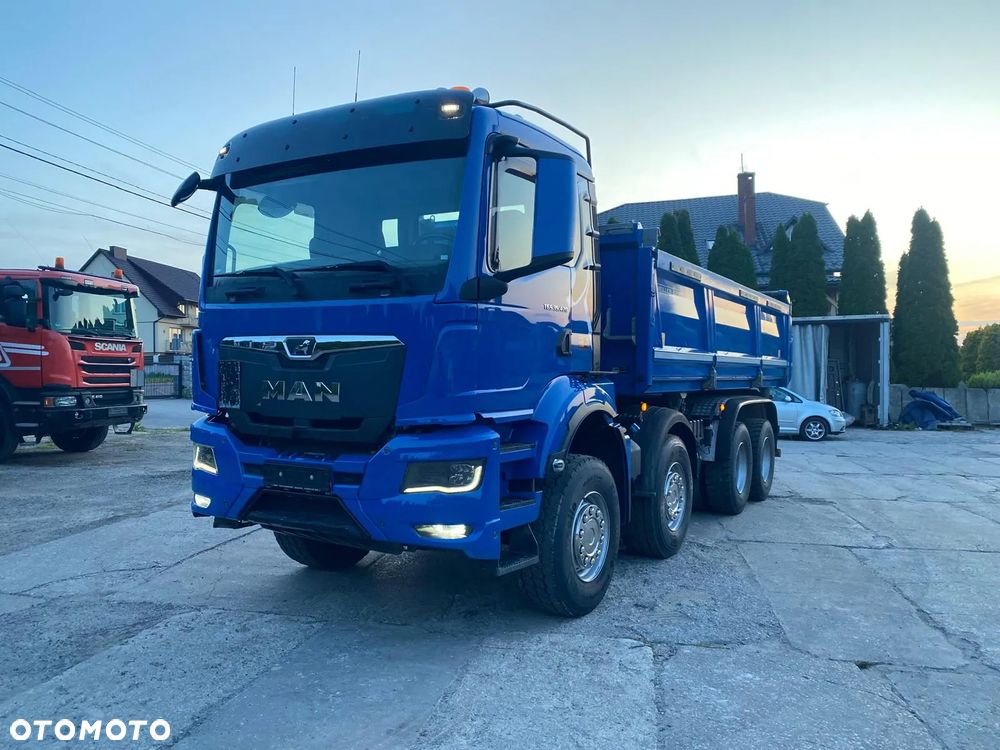 MAN TGS 35.470 8x4 Meiller Kipper + Bordmatik / Retarder / Jak Nowy - 16