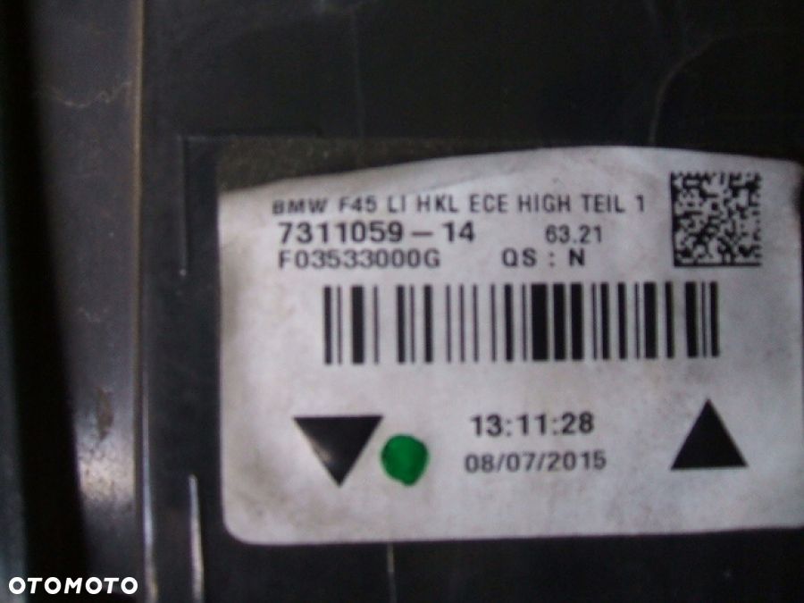 BMW 2 F45 F46 LAMPA TYŁ TYLNA PRAWA 7311060-14 LEWA 7311059-14 - 4