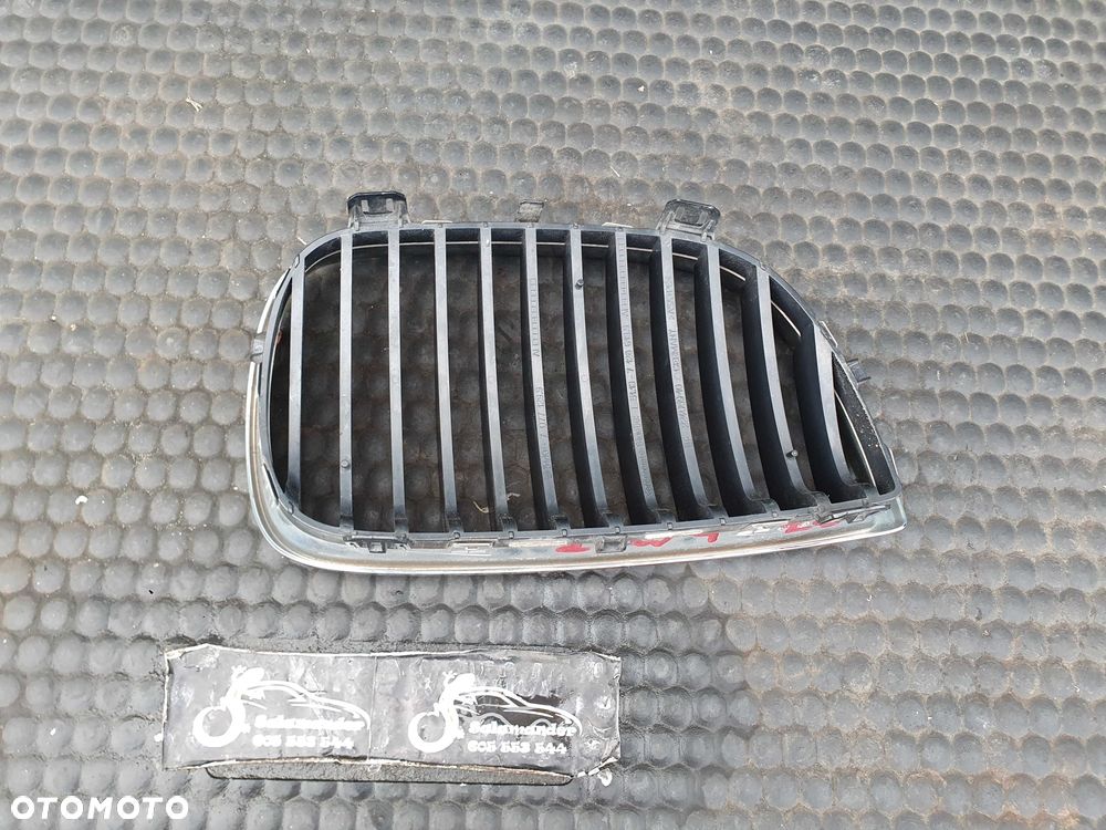 Kratka 7128613 7128614 7906809 Atrapa Nerki Nerka Gril Atrapka Zderzaka Przód M-Pakiet BMW 1 E81 E87 LCI Lift - 12