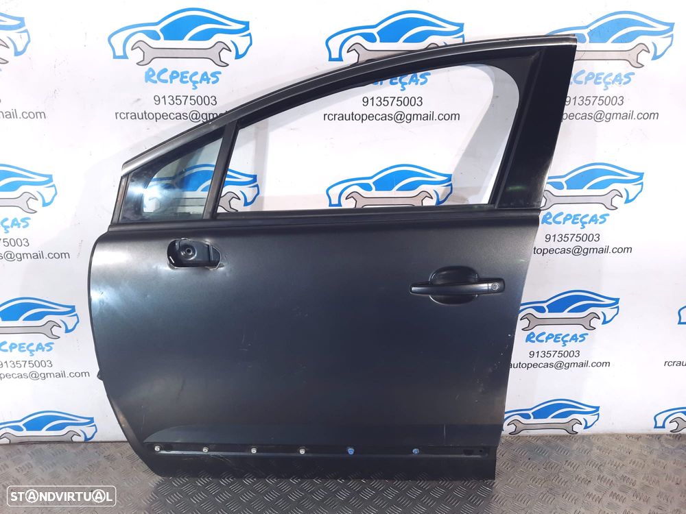 PORTA PORTAS FRENTE FRONTAL ESQUERDA PEUGEOT 3008 I 1 MK1 0U 9002AR FECHO ELEVADOR MOTOR PUXADOR VIDRO RETROVISOR RETROVISORES - 1
