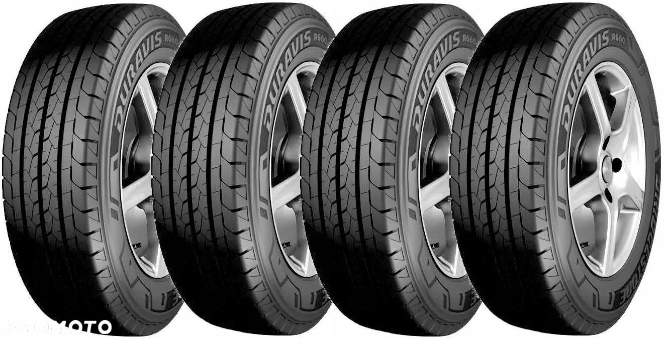 4x 215/65R16C opony letnie Bridgestone Duravis R660 Eco D100 - 1