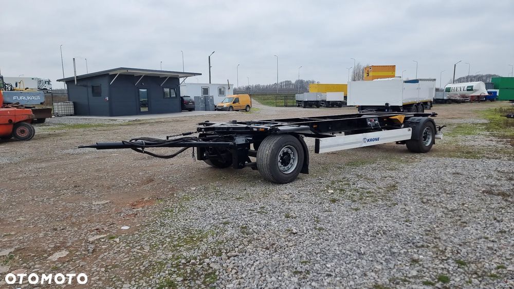 Krone 14.500zł netto PRZYCZEPA KRONE BDF JUMBO OPONY R19.5 OSIE BPW ECO PLUS ST.bdb - 4