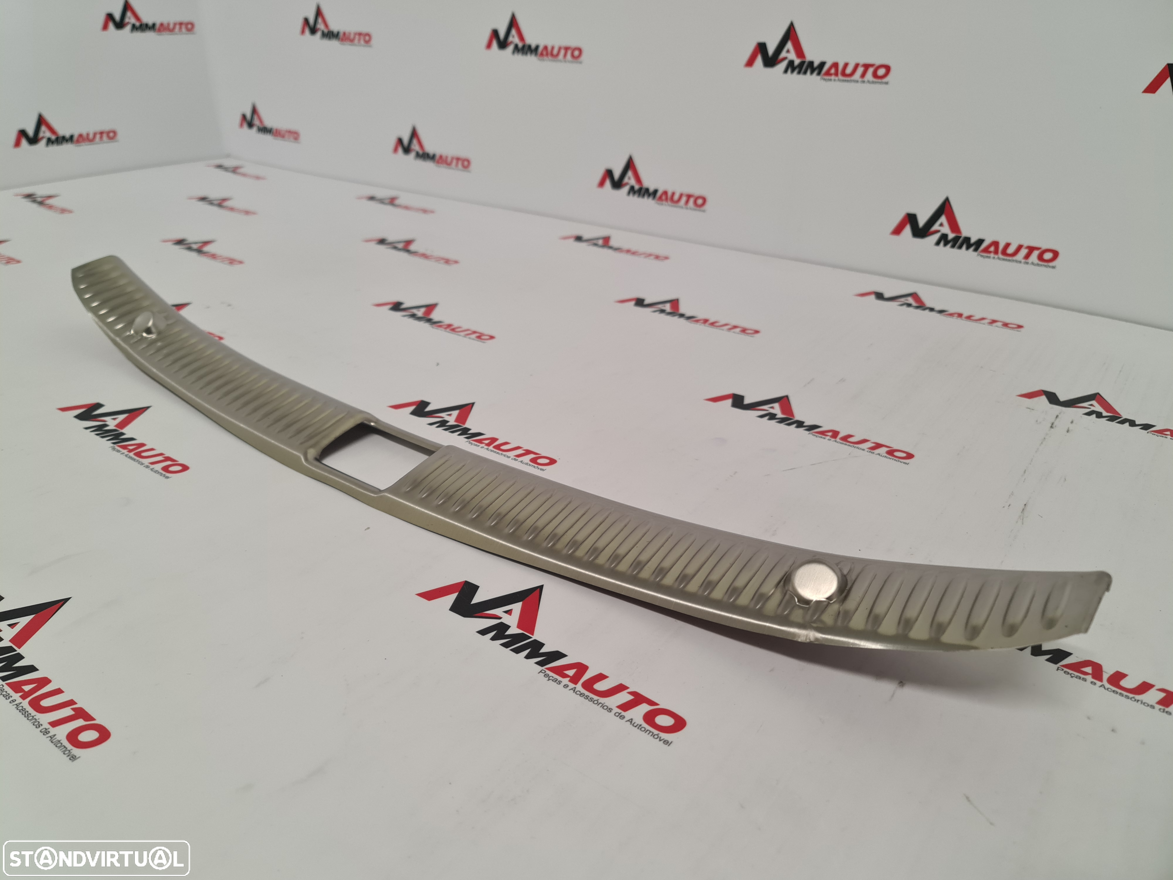 Proteção Borda Mala Aço Inoxidável Mercedes C W205 Sedan - 3