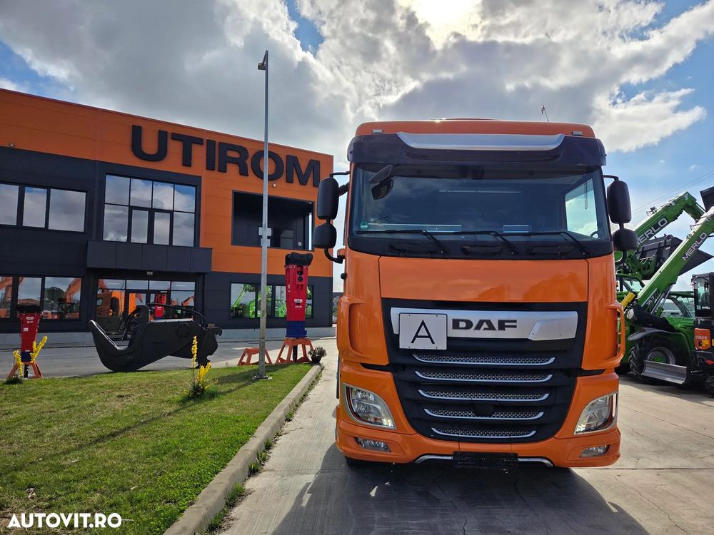 DAF XF530, 2020, 544.645km, KIT BASCULARE, cutie AUTOMATA+RETARDER 6 trepte, FRIGIDER, aer cond STATIONARE, Anvelope 80% ok, 480CP euro 6, - 16