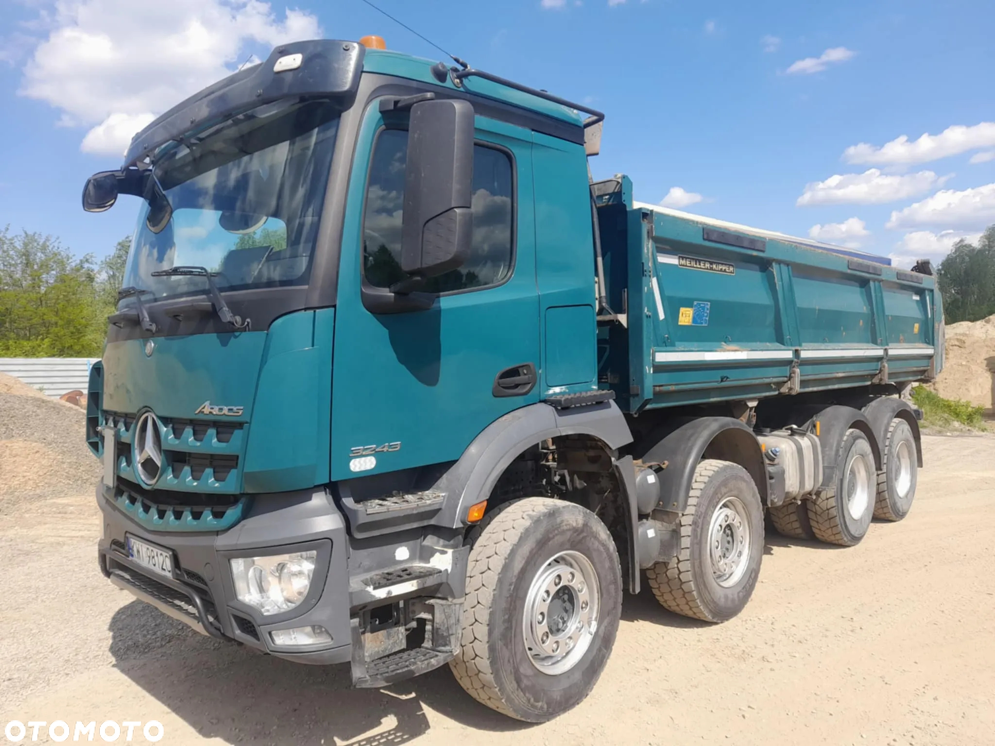Mercedes-Benz Arocs 3243 8x4 Meiller Kiper Bordmatik DMC 34 - 2