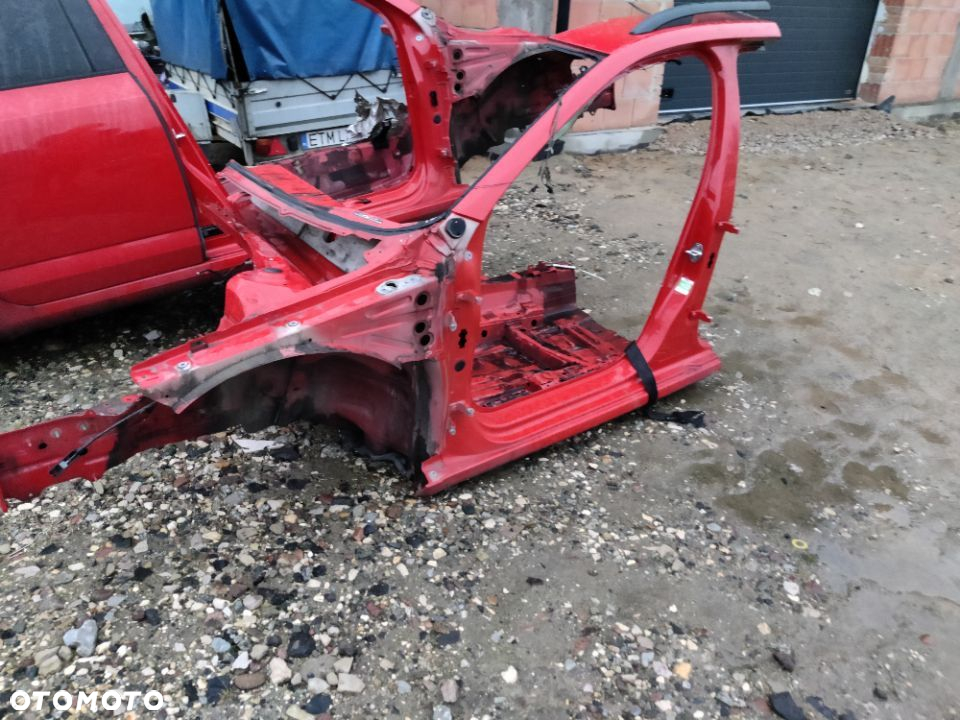 Ćwiartka Lewa Przednie Skoda Octavia 3 III Lewy Przód Słupek Próg Element Cięty Podłużnica - 2